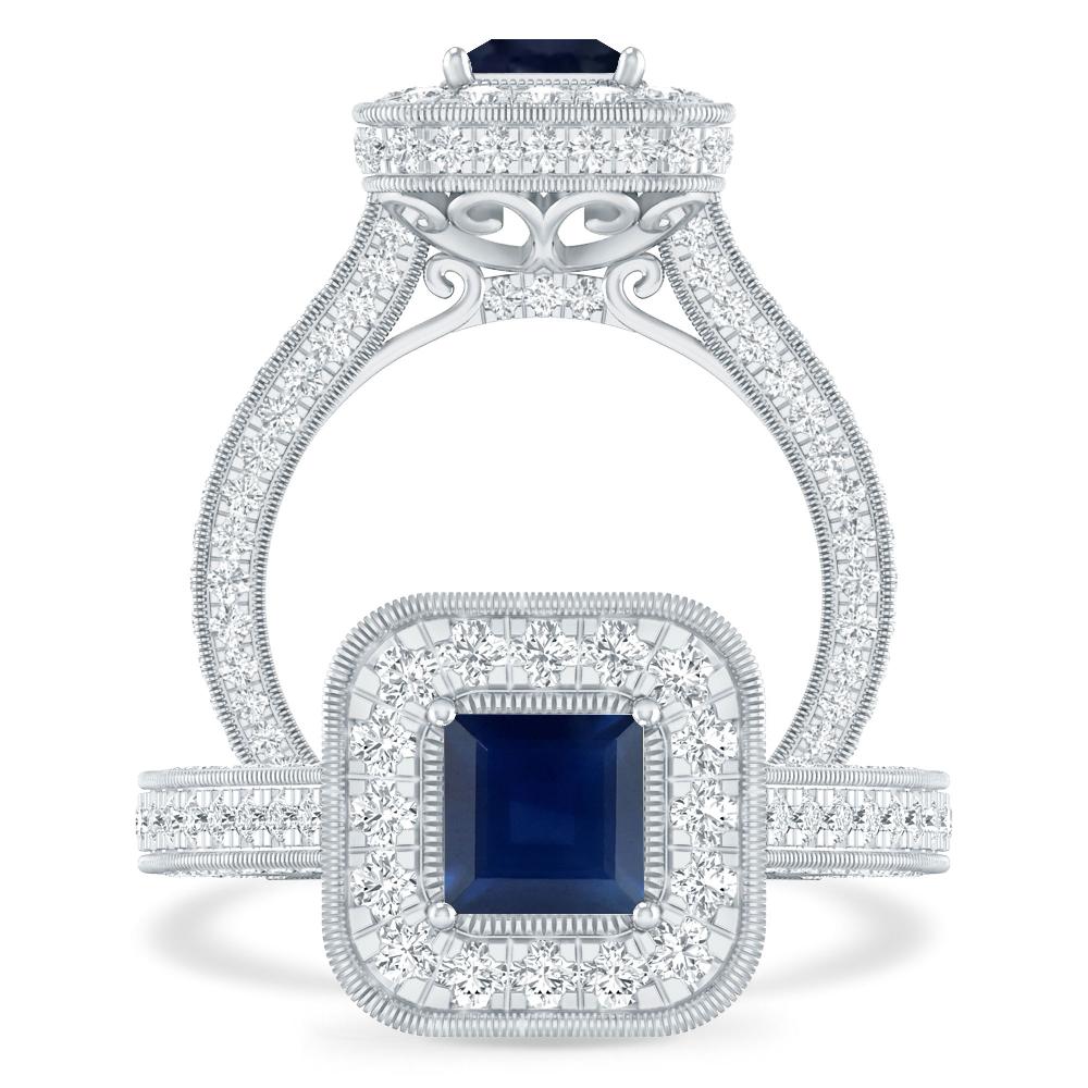 White Gold - Sapphire