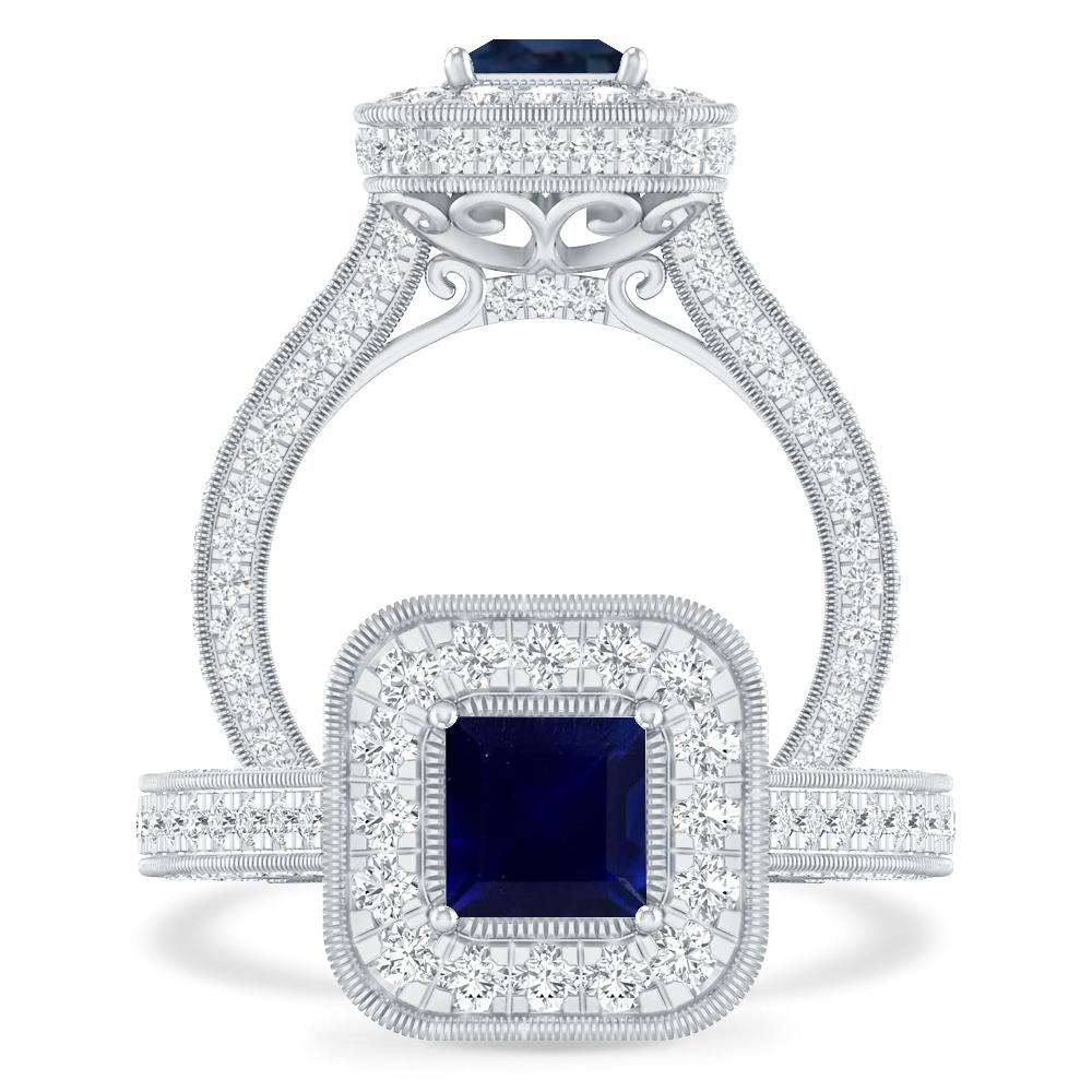 White Gold - Sapphire