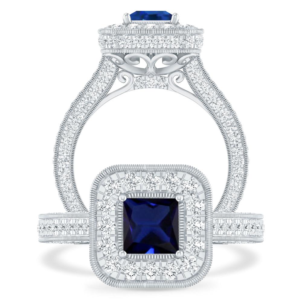 White Gold - Sapphire