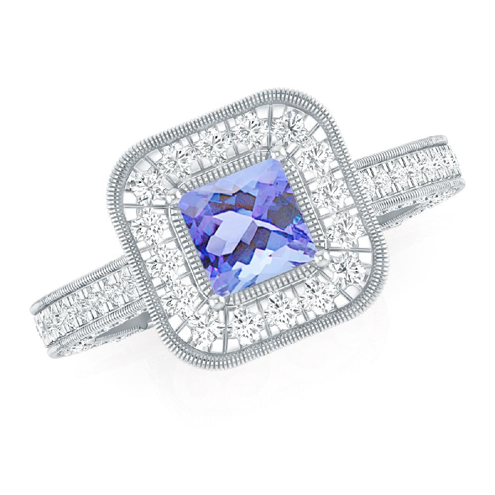 White Gold - Tanzanite