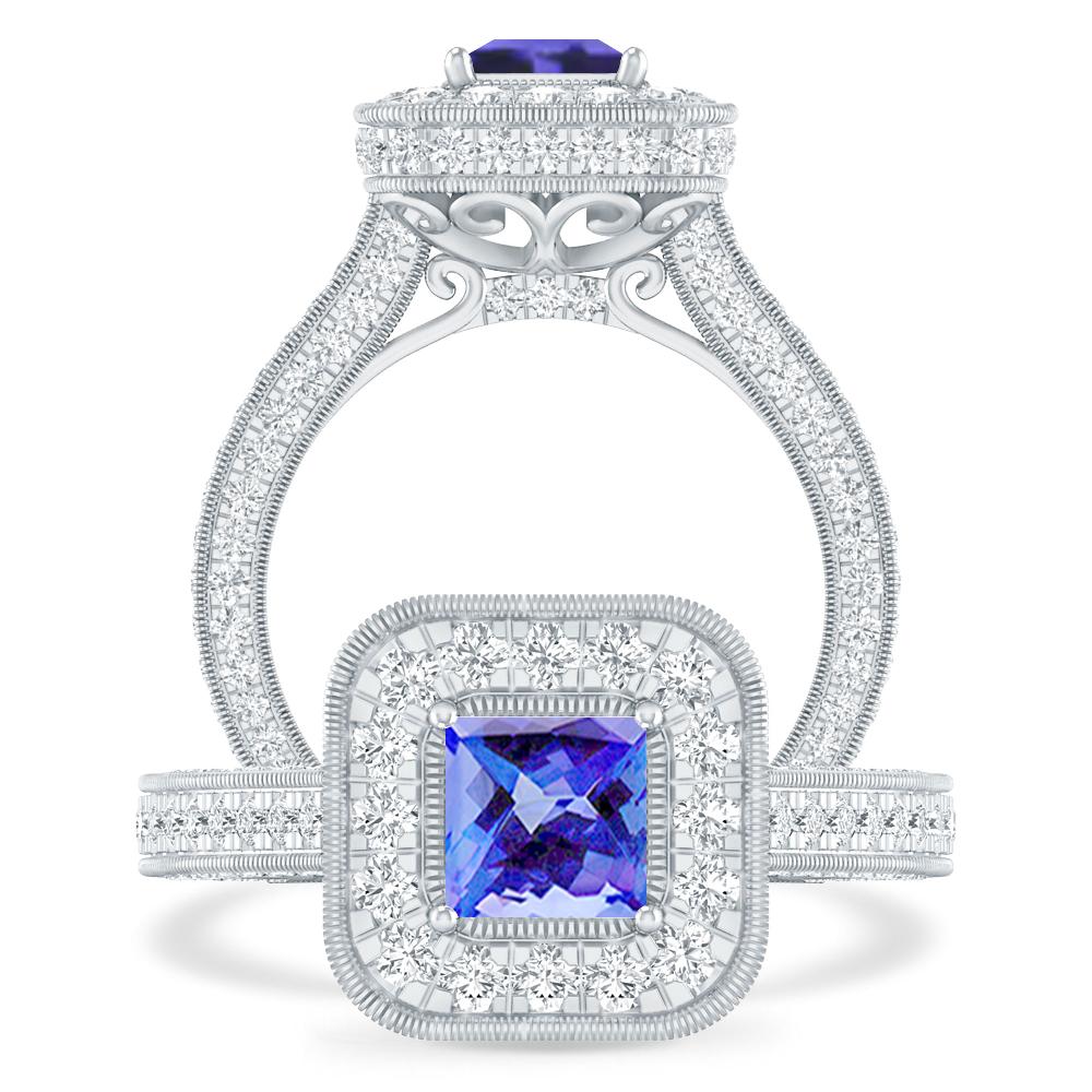 White Gold - Tanzanite