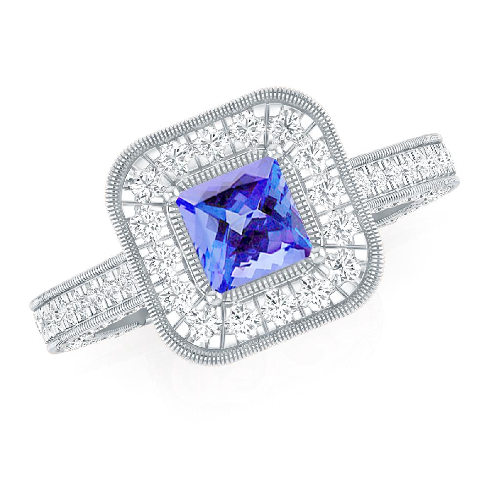 White Gold - Tanzanite