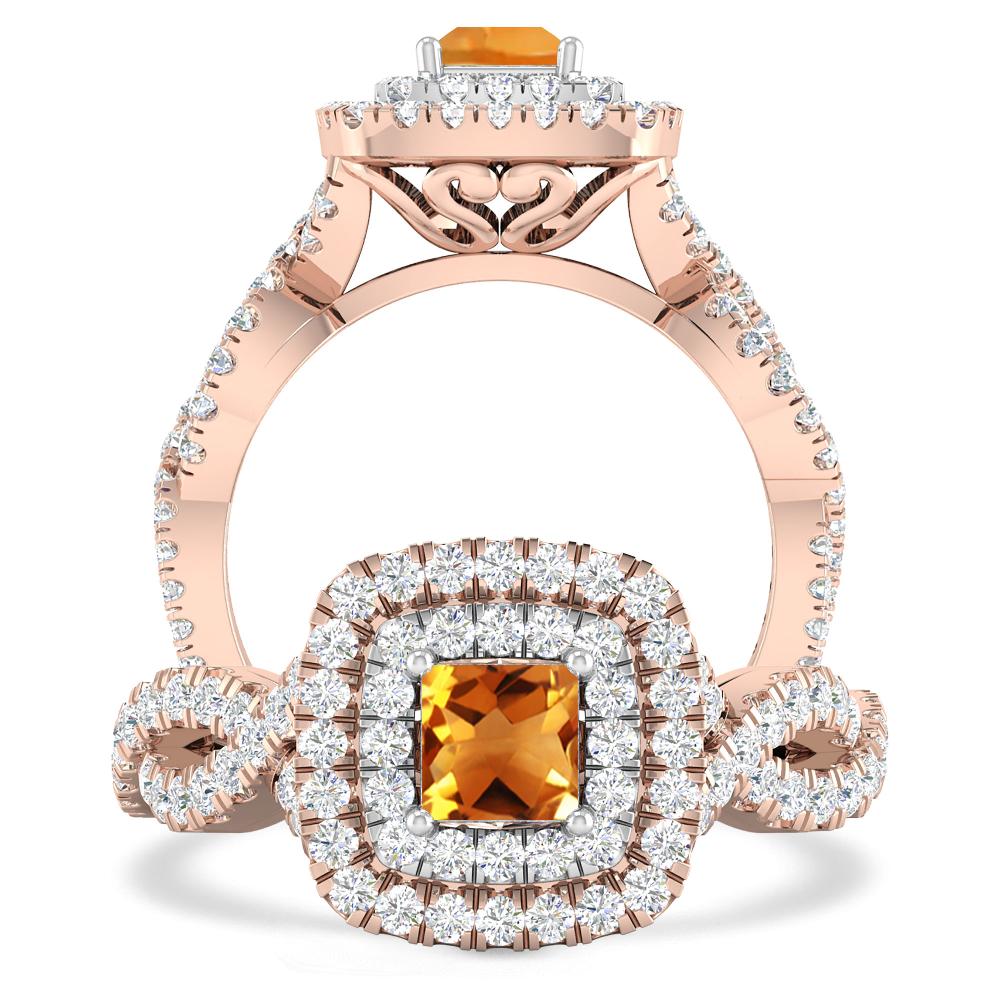 Rose Gold - Citrine