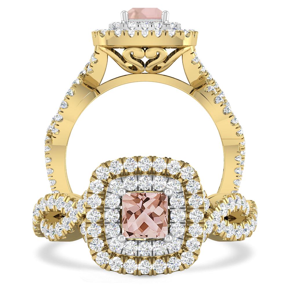 Yellow Gold - Morganite