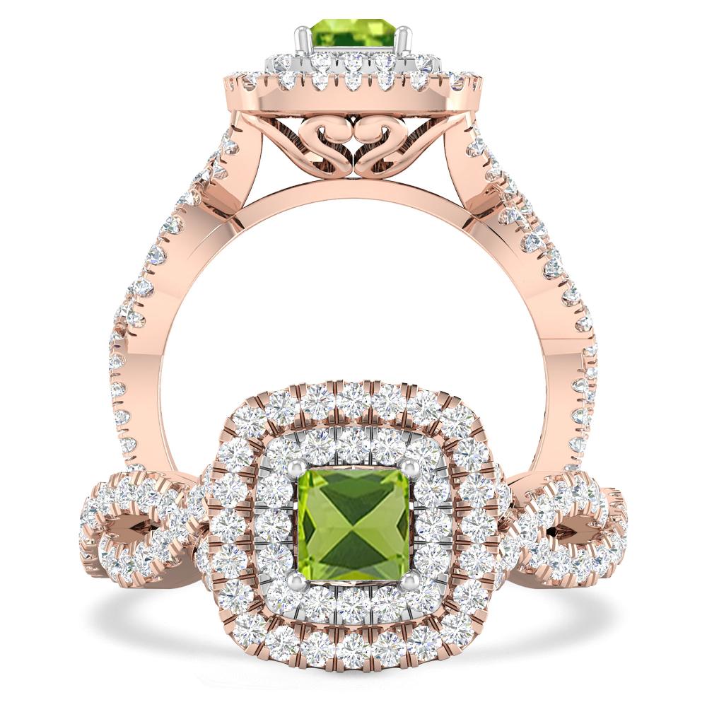 Rose Gold - Peridot