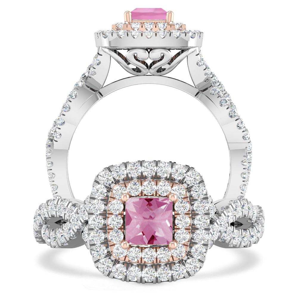 White Gold - Pink Tourmaline