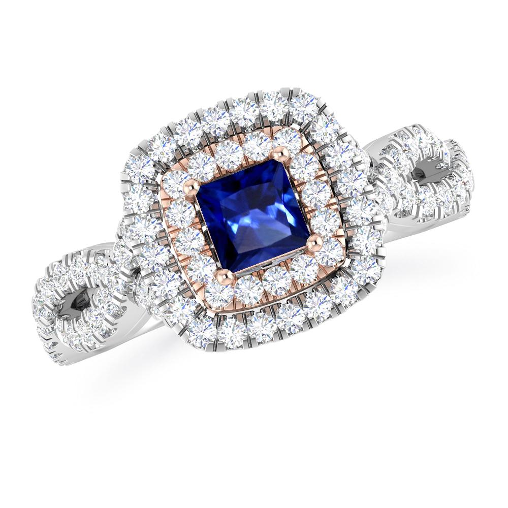 White Gold - Sapphire