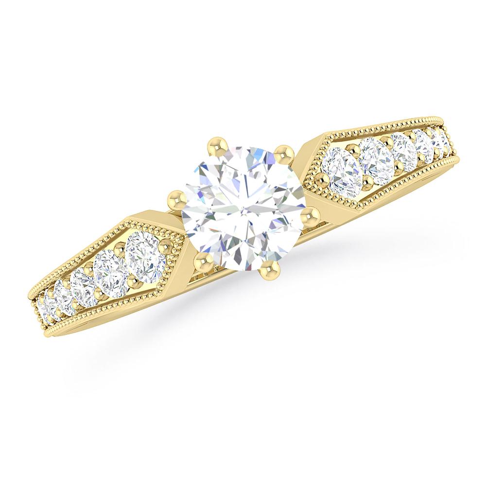 Yellow Gold - Diamond