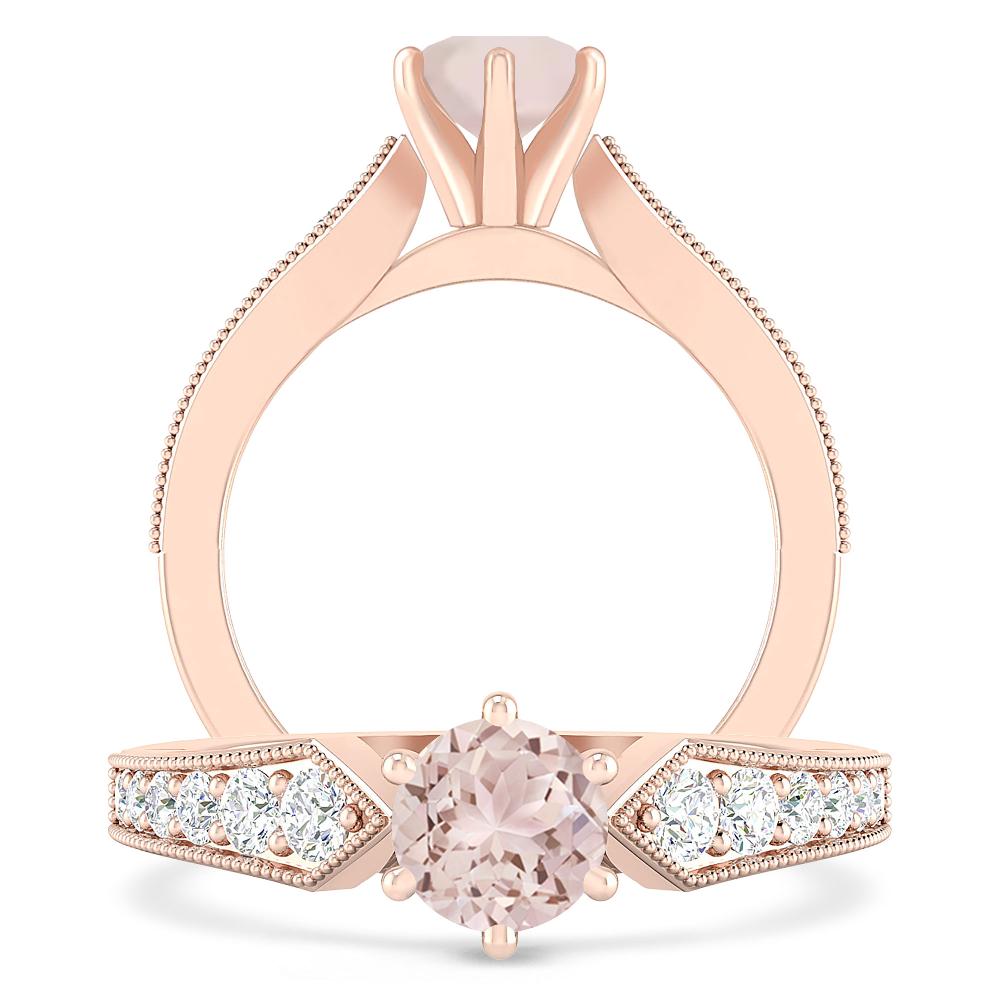 Rose Gold - Morganite