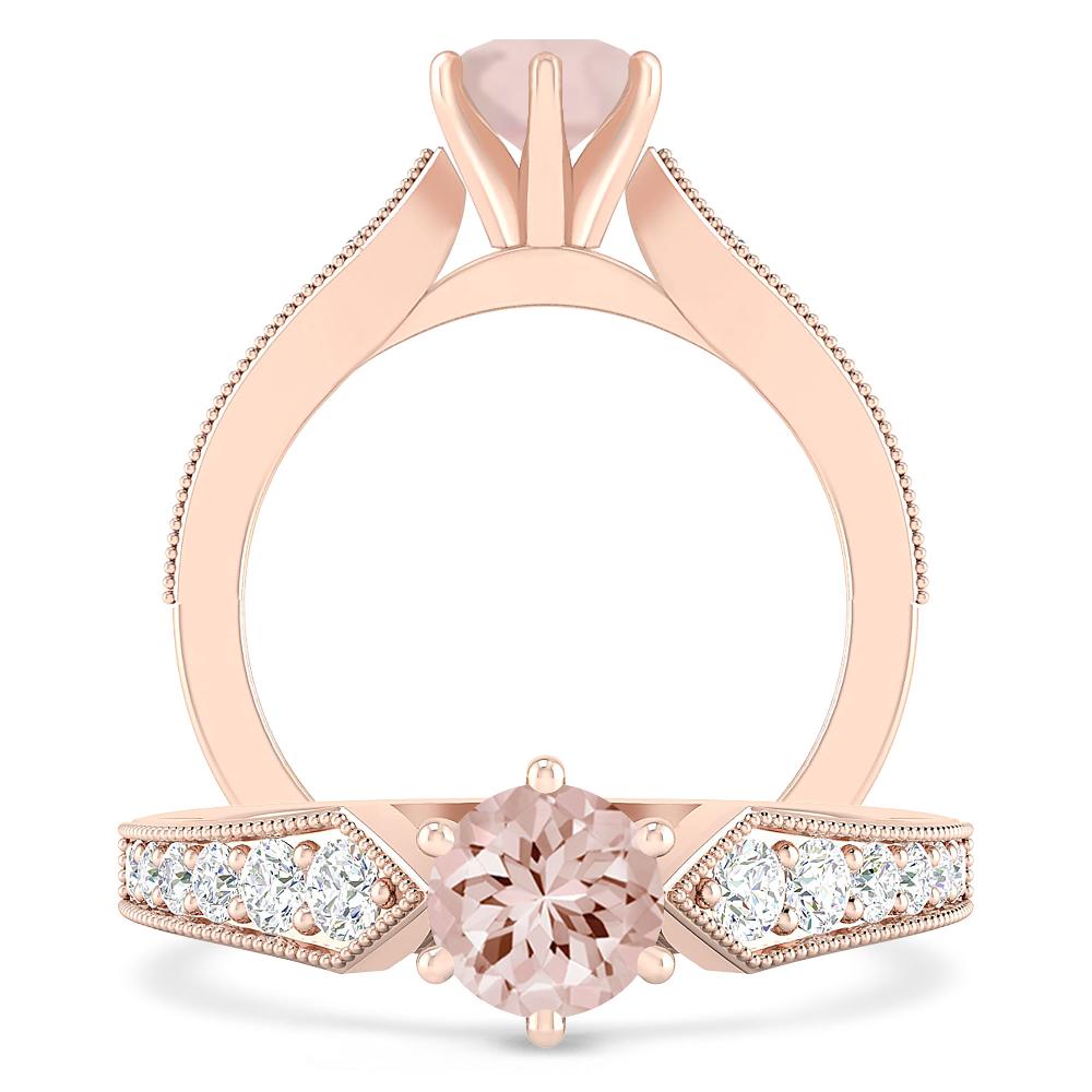 Rose Gold - Morganite