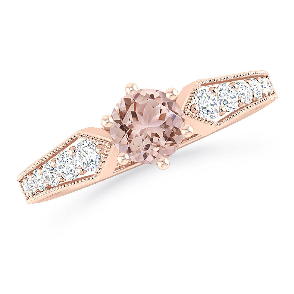 Rose Gold - Morganite