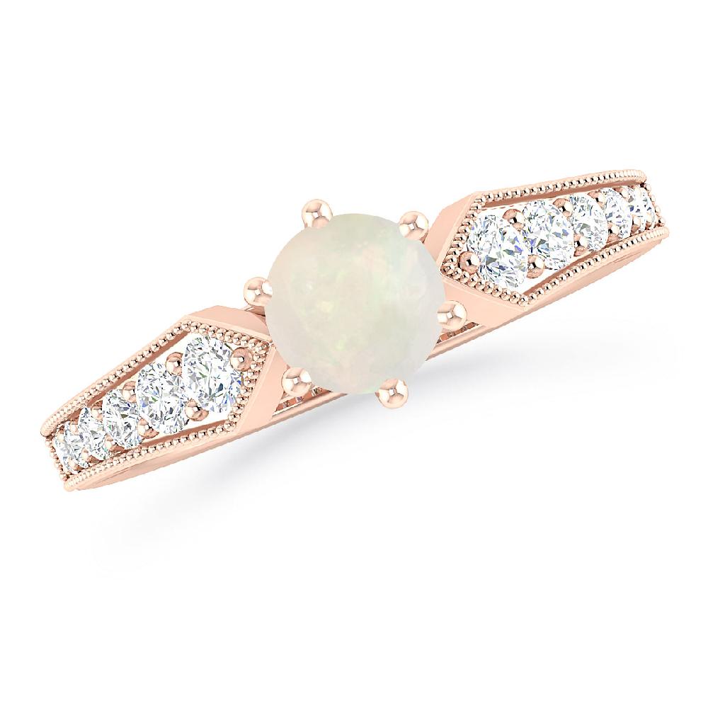 Rose Gold - Opal