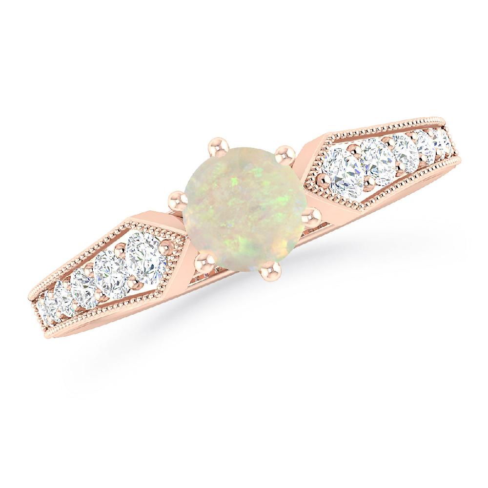 Rose Gold - Opal