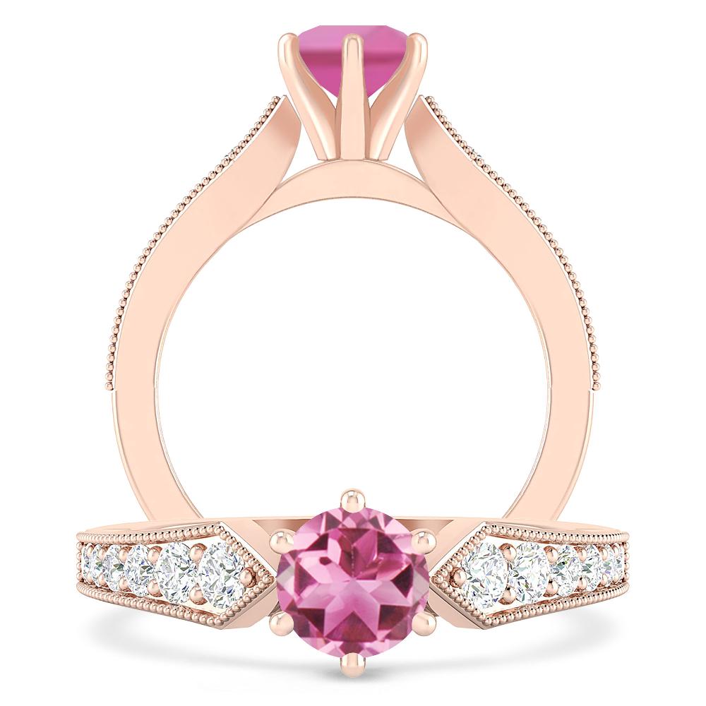 Rose Gold - Pink Tourmaline