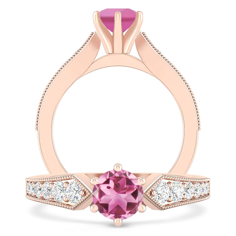 Rose Gold - Pink Tourmaline