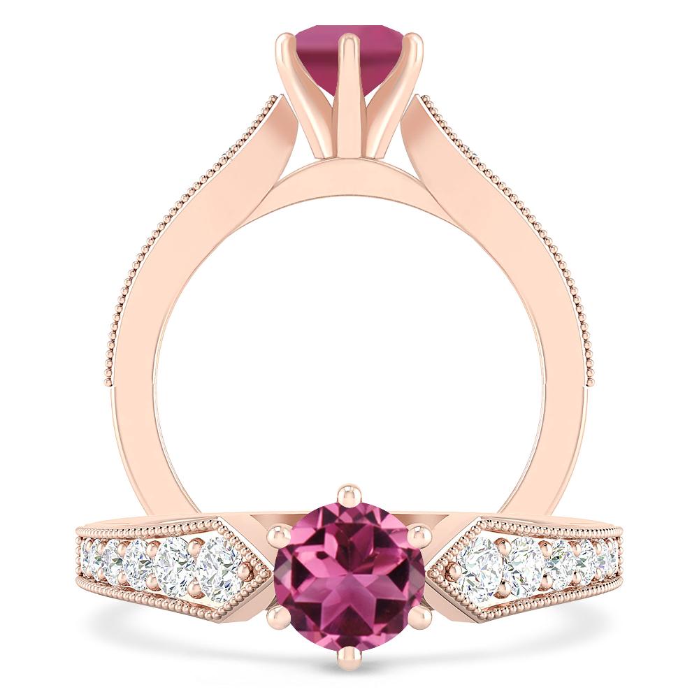 Rose Gold - Pink Tourmaline