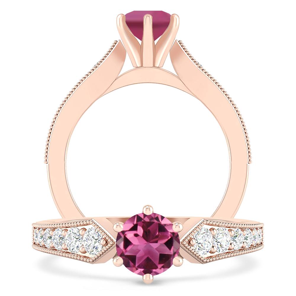 Rose Gold - Pink Tourmaline