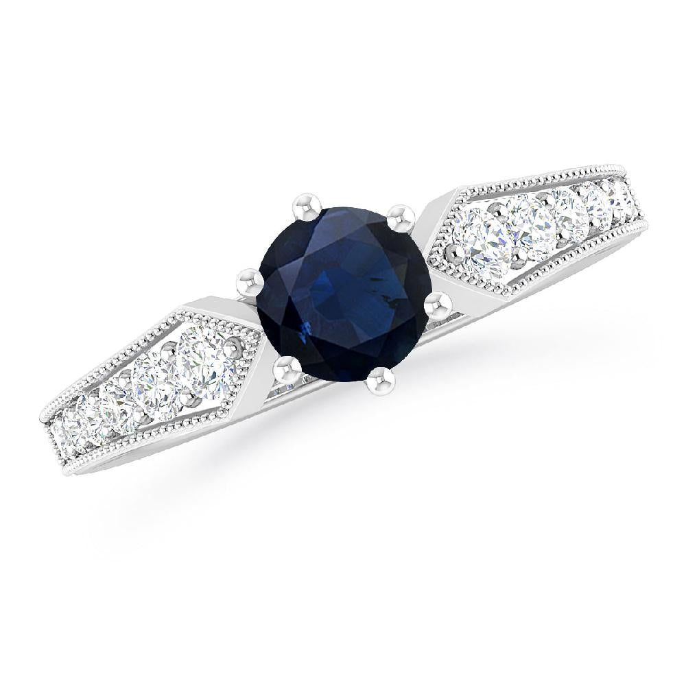 White Gold - Sapphire