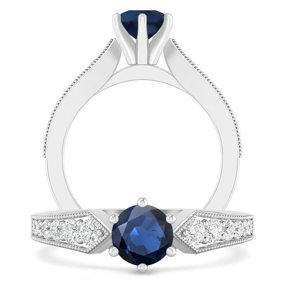 White Gold - Sapphire