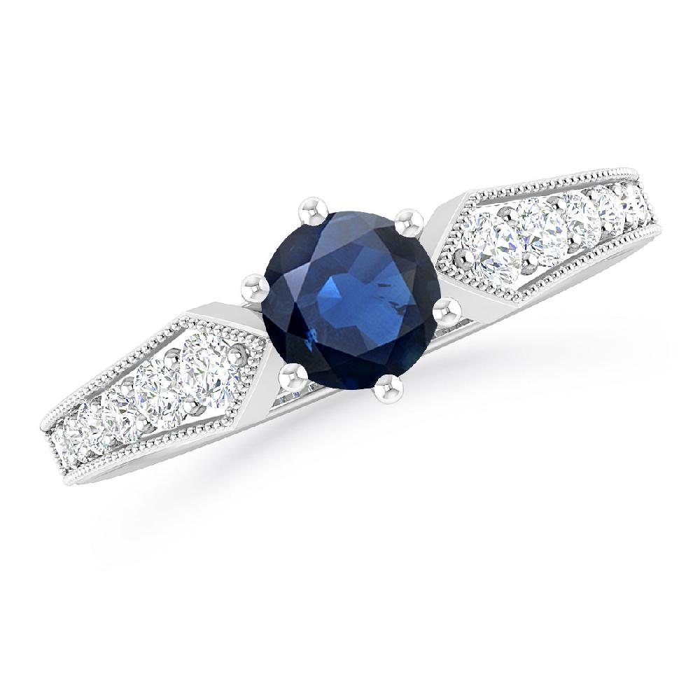 White Gold - Sapphire