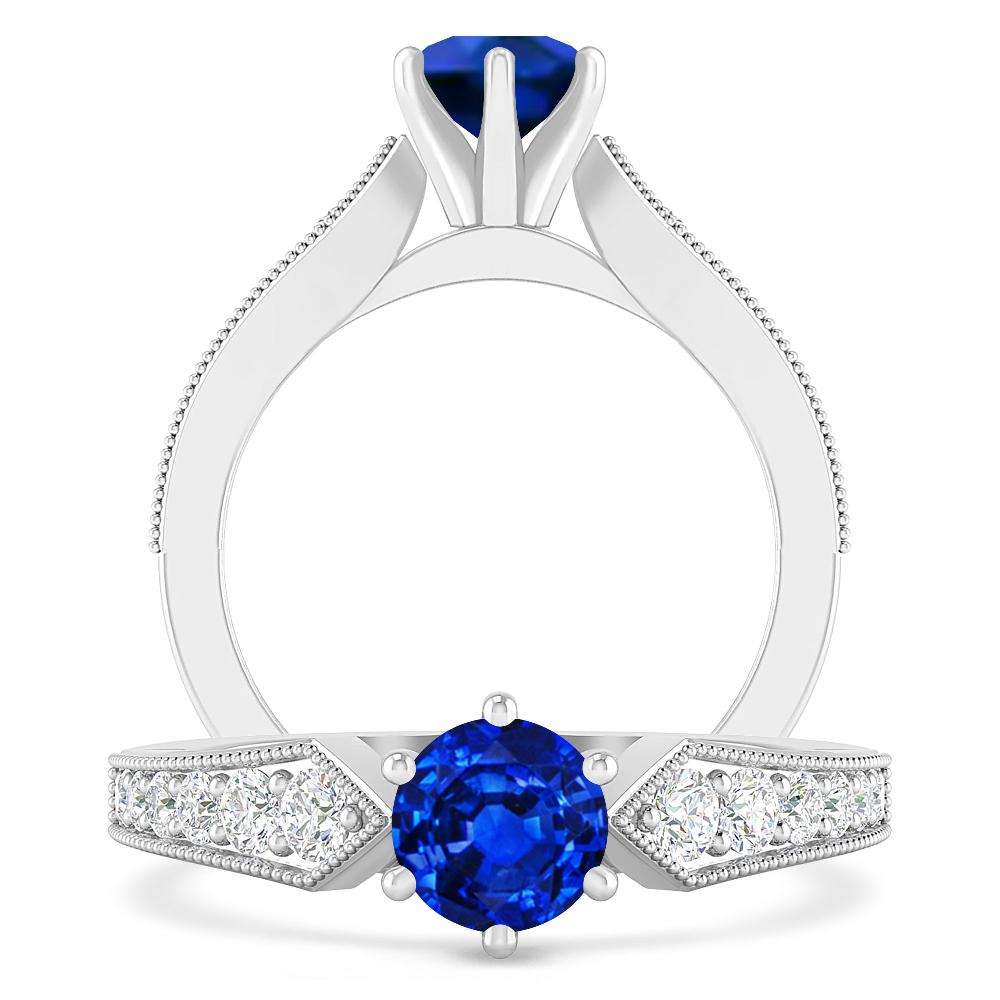 White Gold - Sapphire