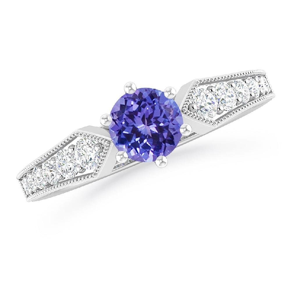 White Gold - Tanzanite