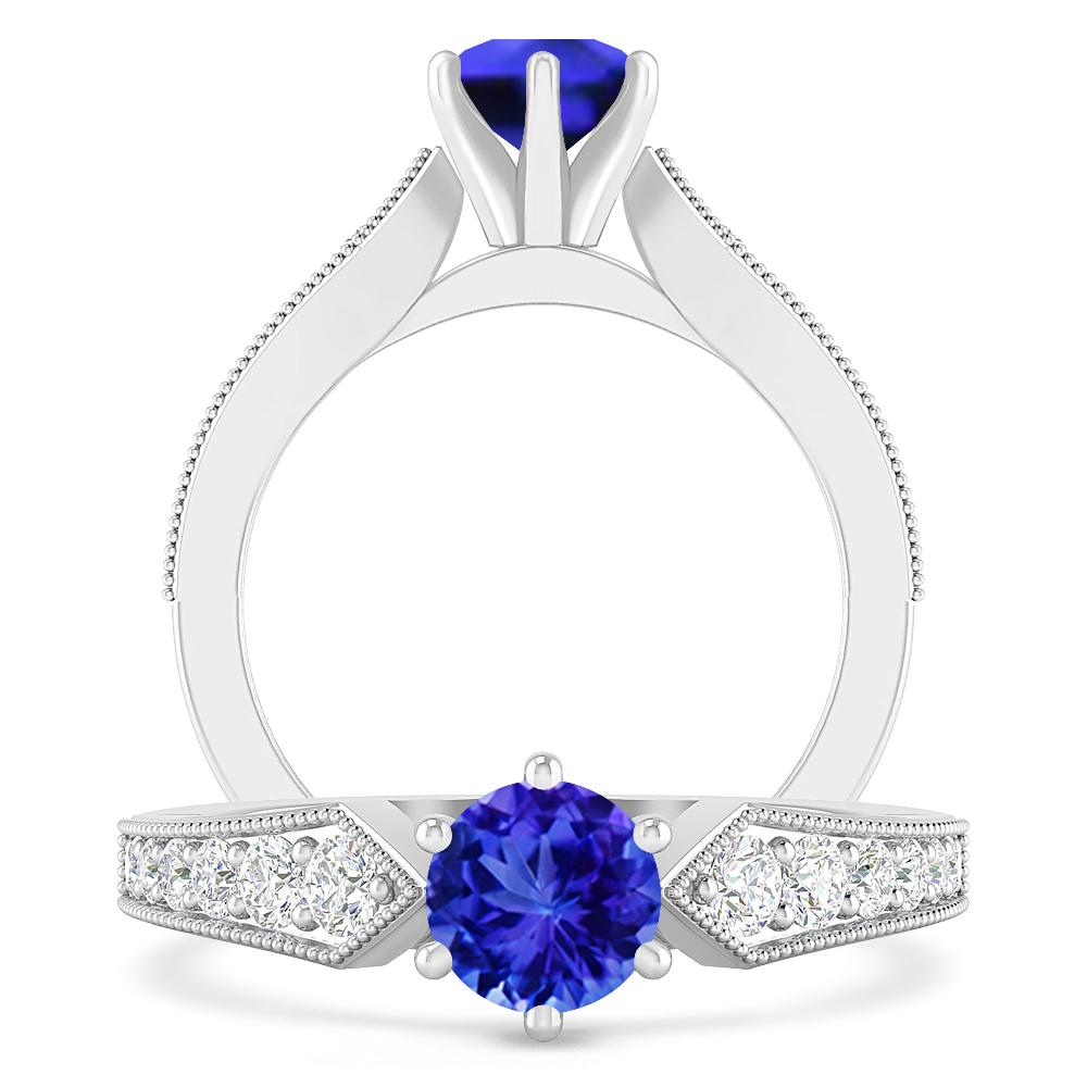 White Gold - Tanzanite