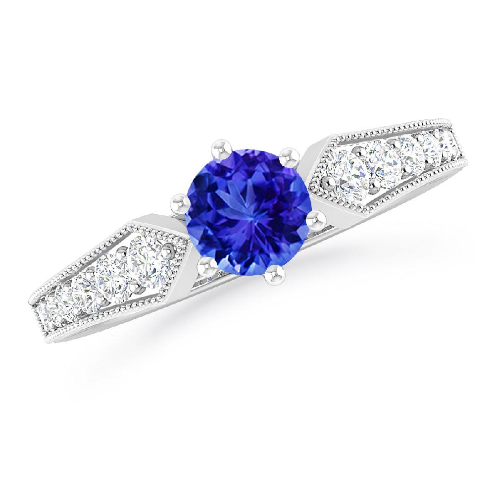 White Gold - Tanzanite