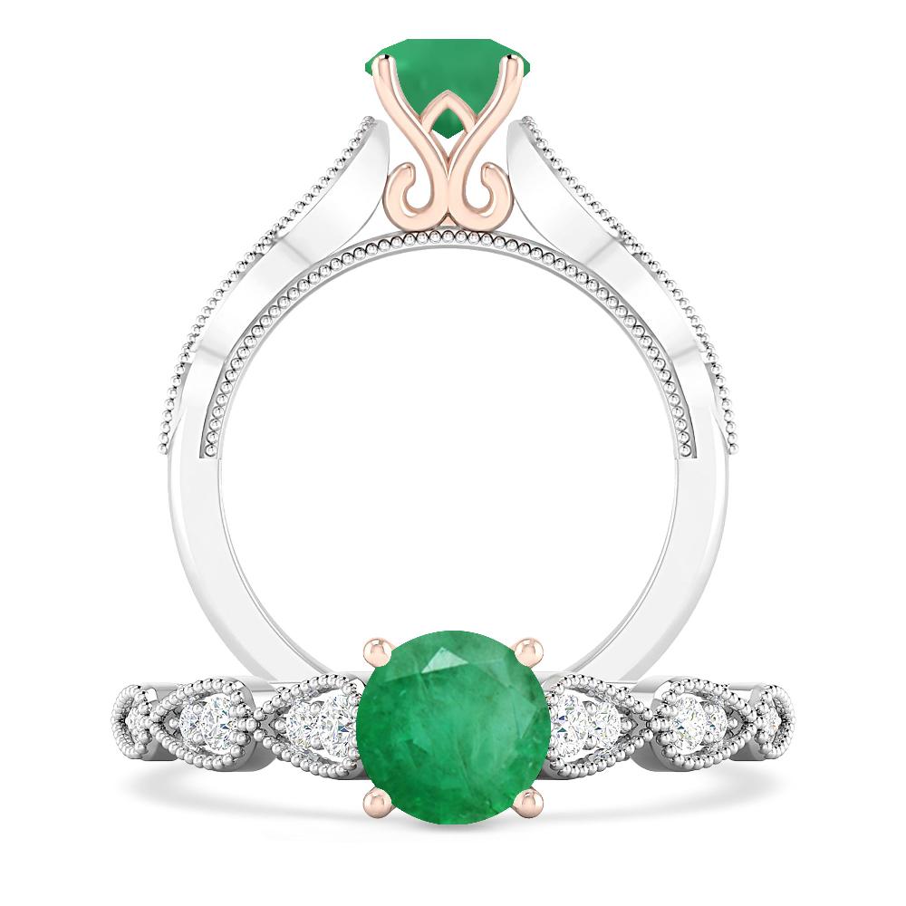 White Gold - Emerald