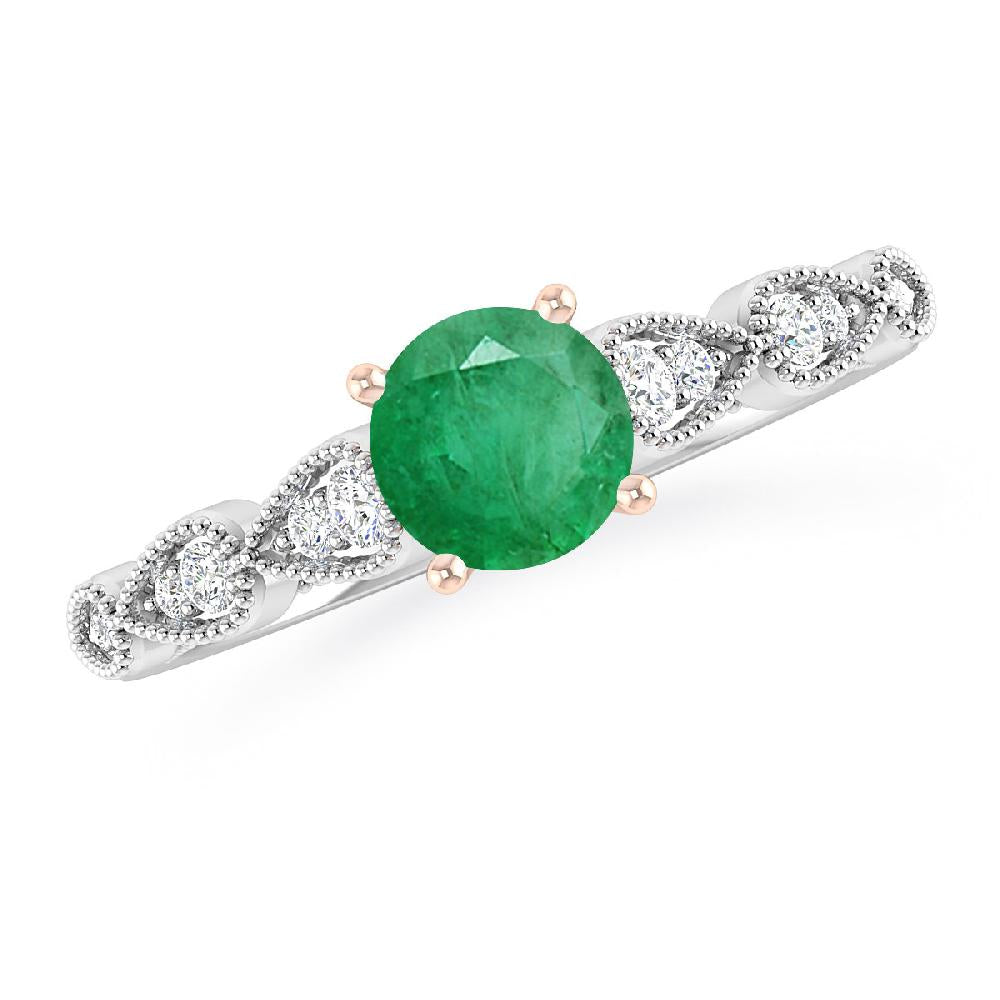 White Gold - Emerald