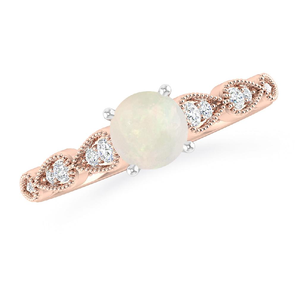 Rose Gold - Opal