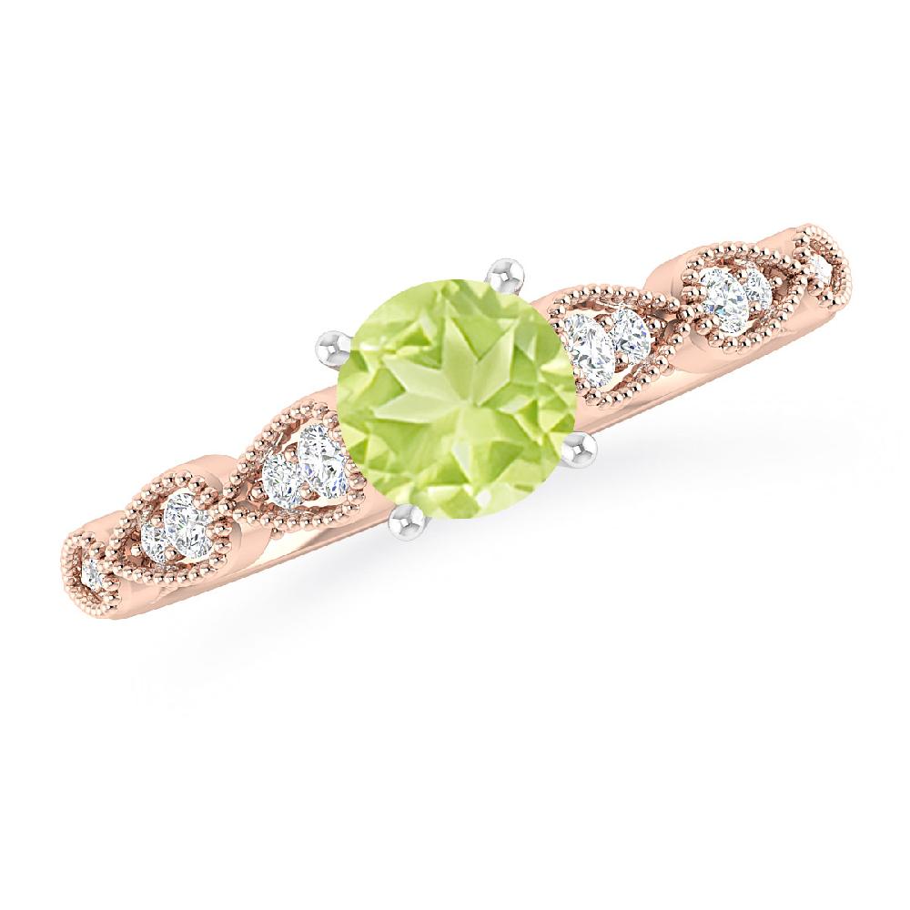 Rose Gold - Peridot