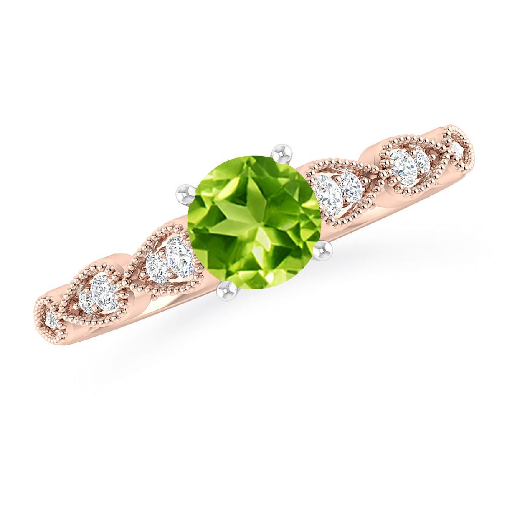 Rose Gold - Peridot