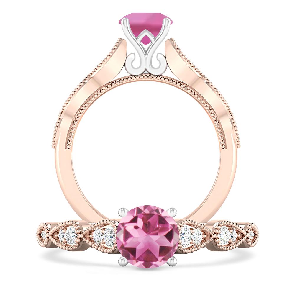 Rose Gold - Pink Tourmaline