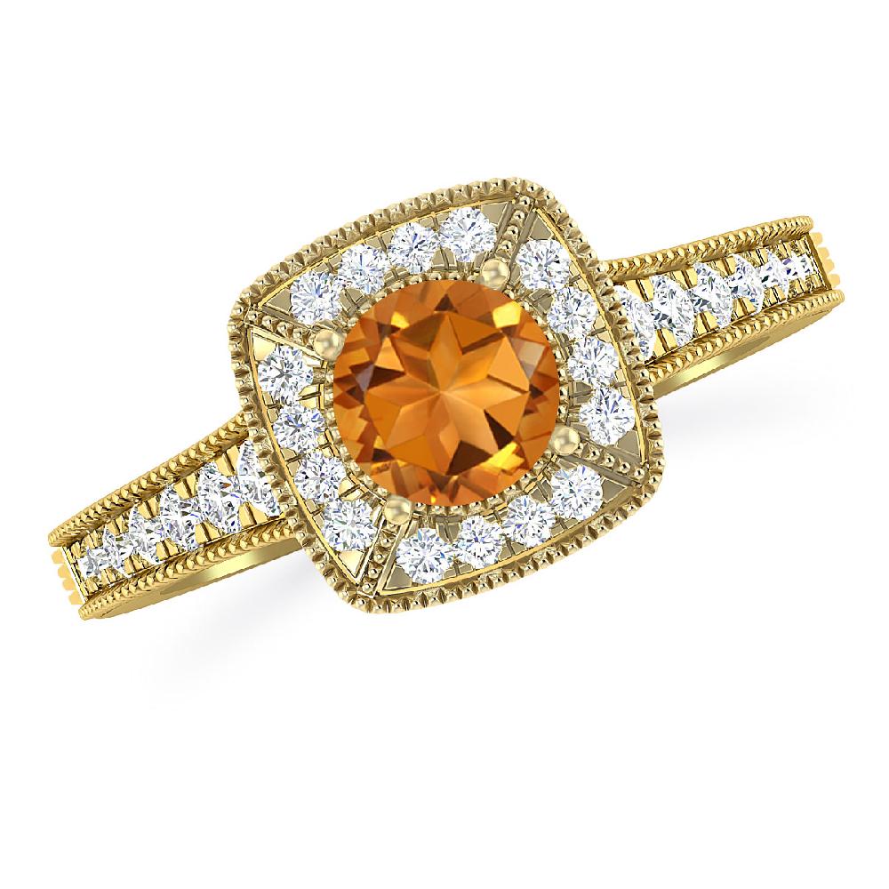 Yellow Gold - Citrine