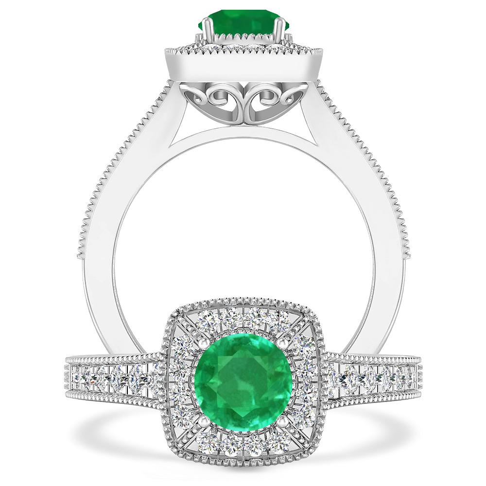 White Gold - Emerald