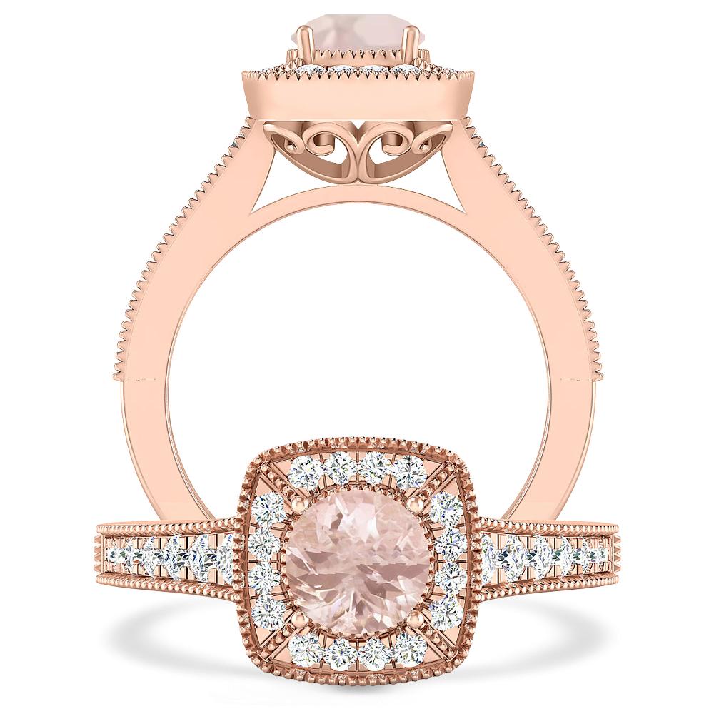 Rose Gold - Morganite