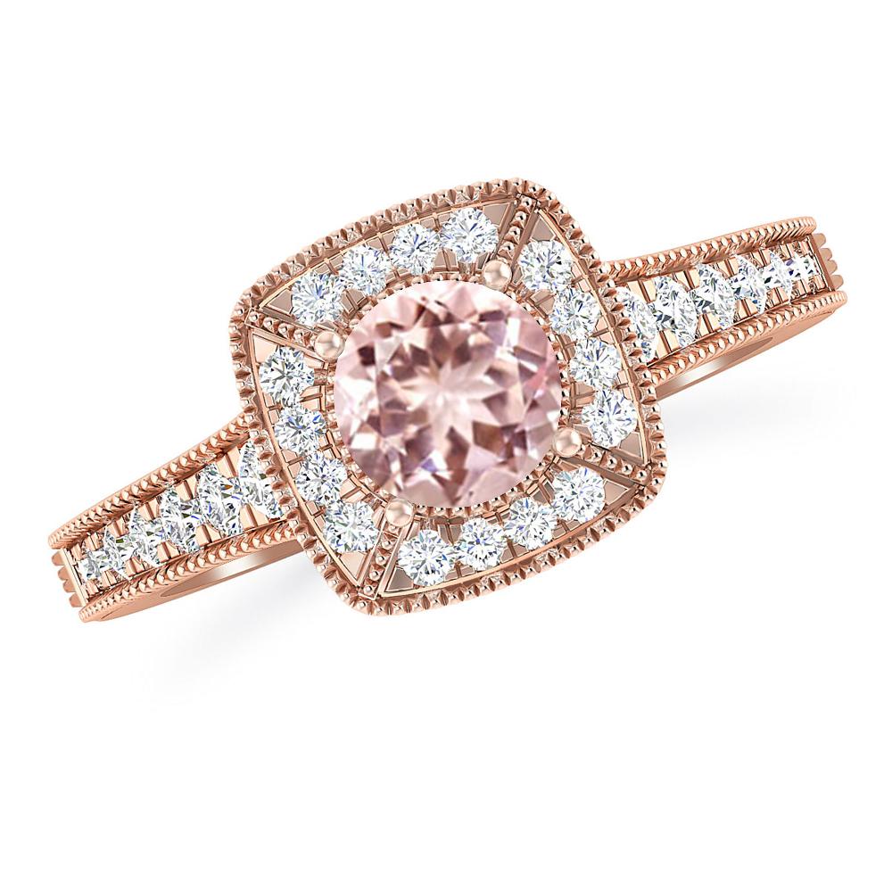 Rose Gold - Morganite