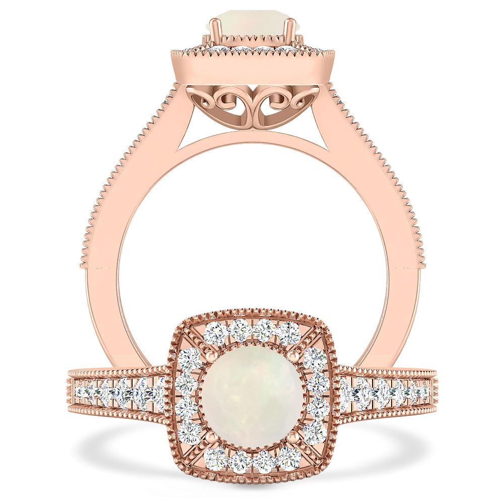 Rose Gold - Opal