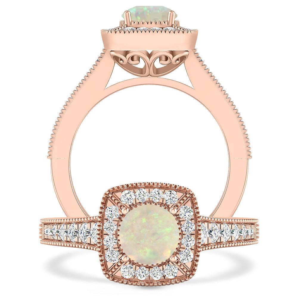 Rose Gold - Opal