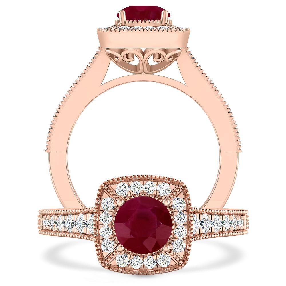 Rose Gold - Ruby