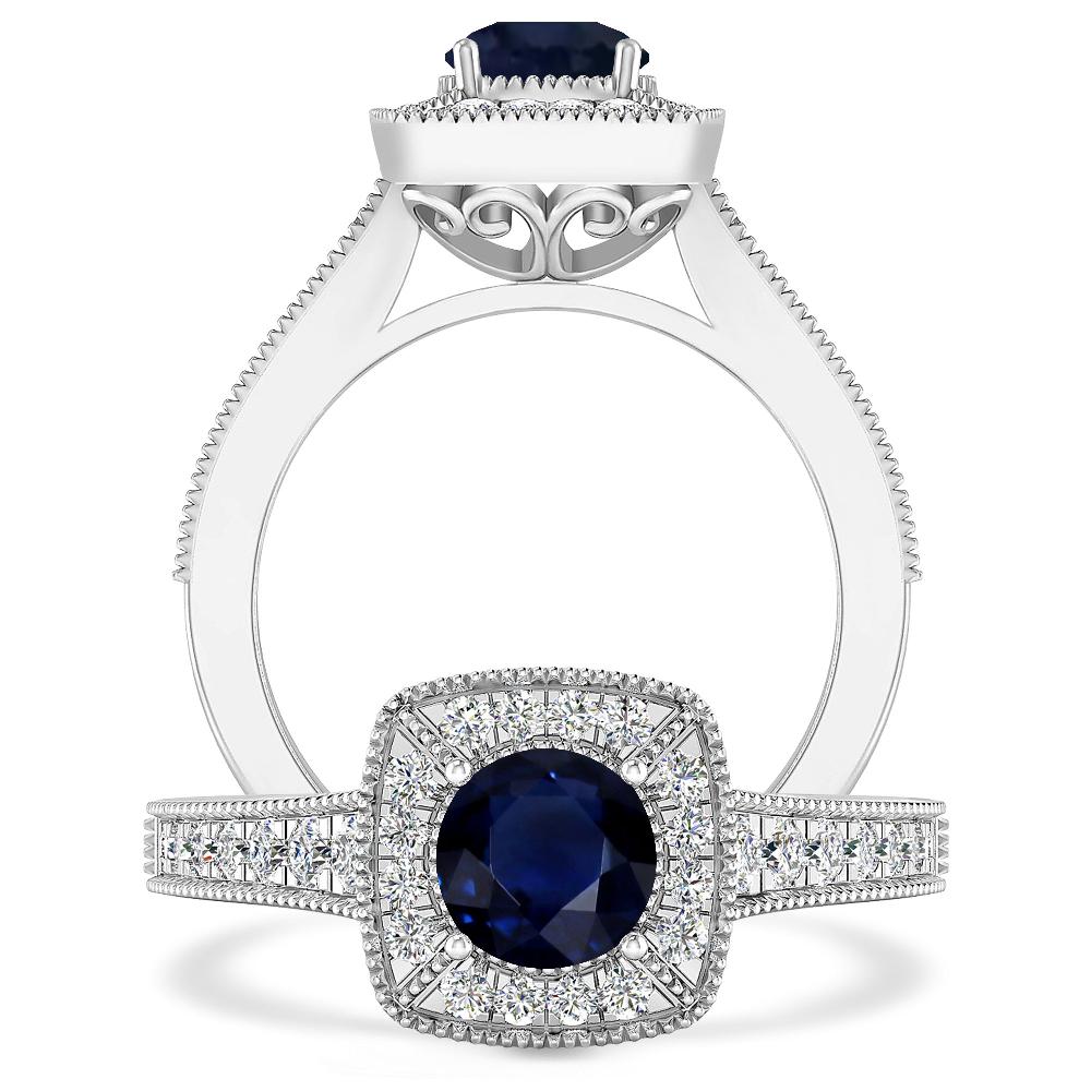 White Gold - Sapphire