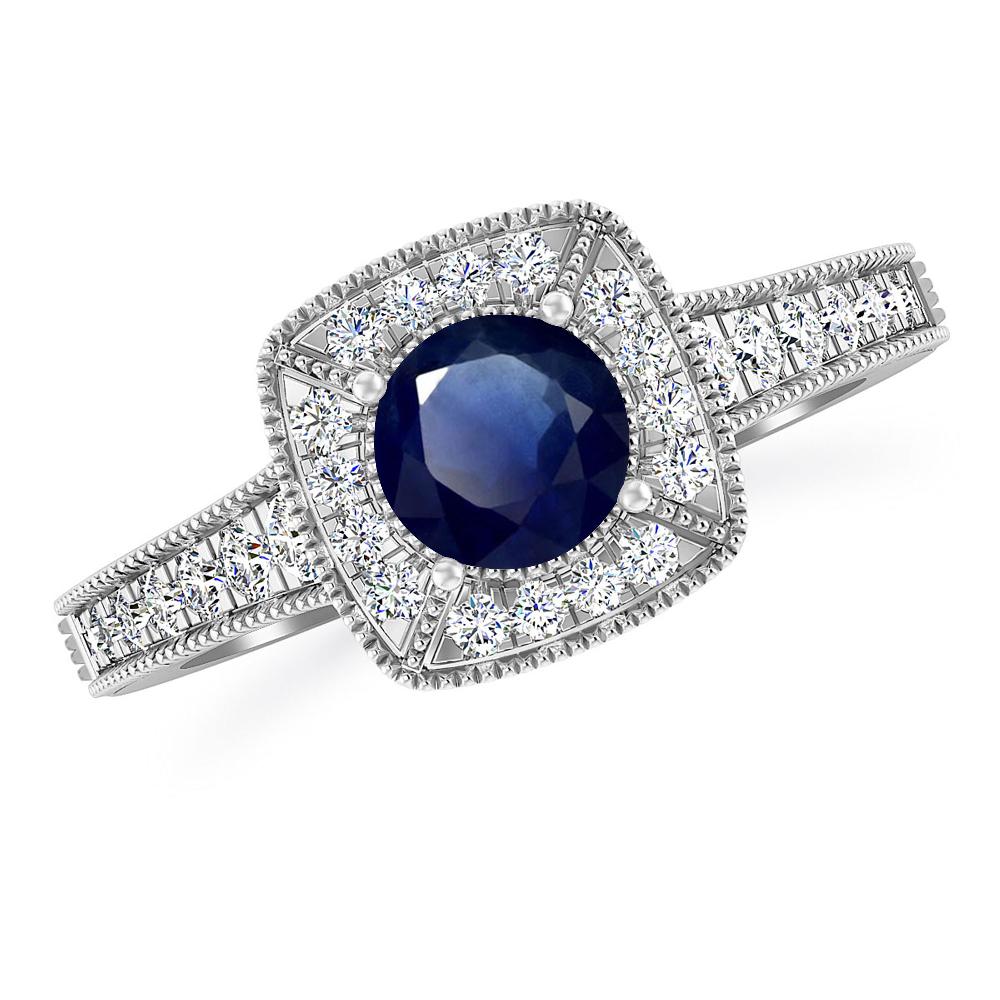 White Gold - Sapphire