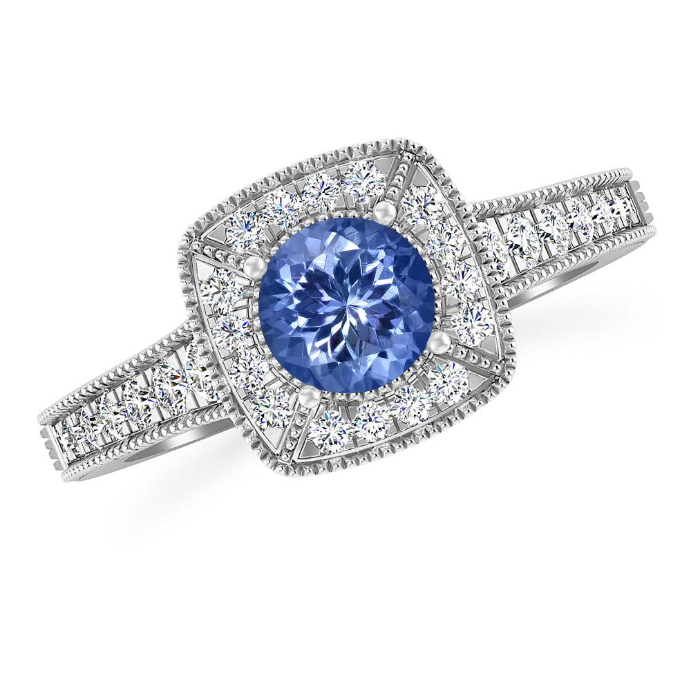 White Gold - Tanzanite