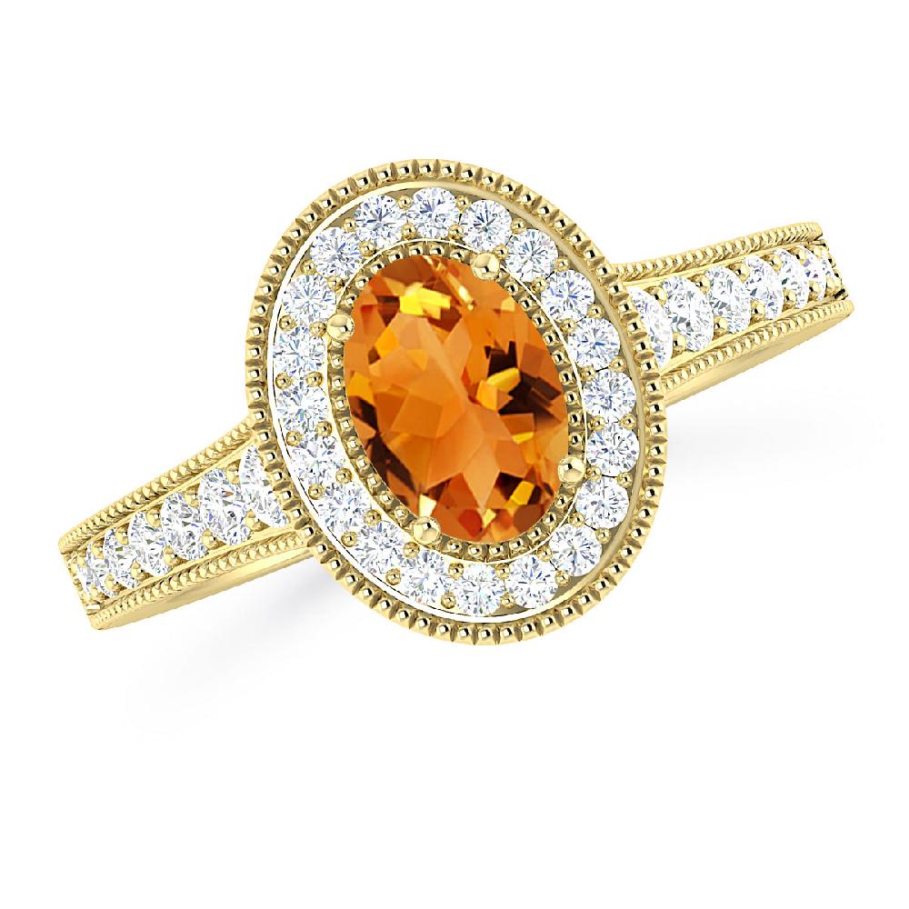 Yellow Gold - Citrine