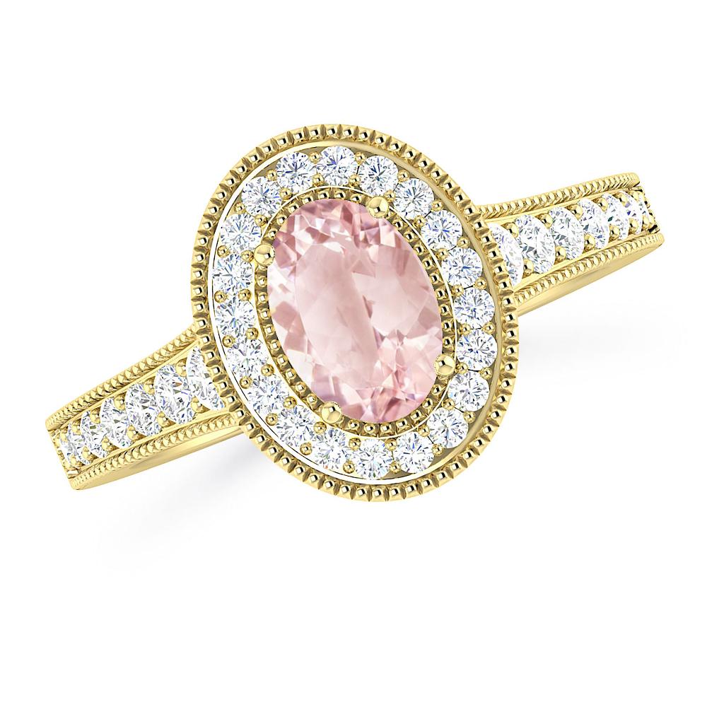 Yellow Gold - Morganite