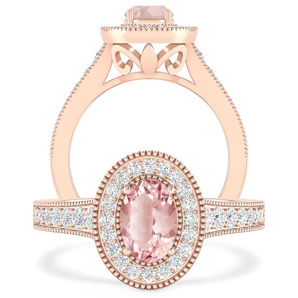 Rose Gold - Morganite