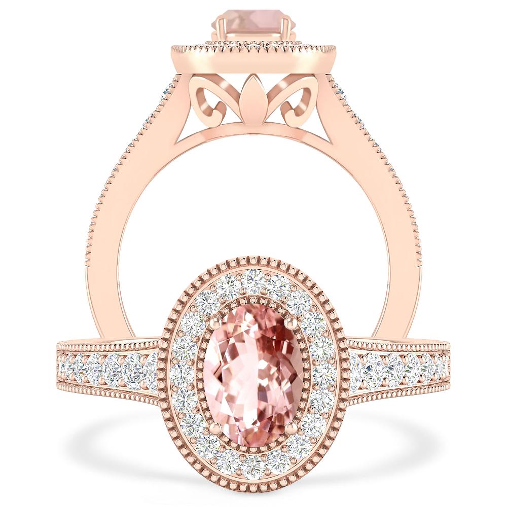 Rose Gold - Morganite