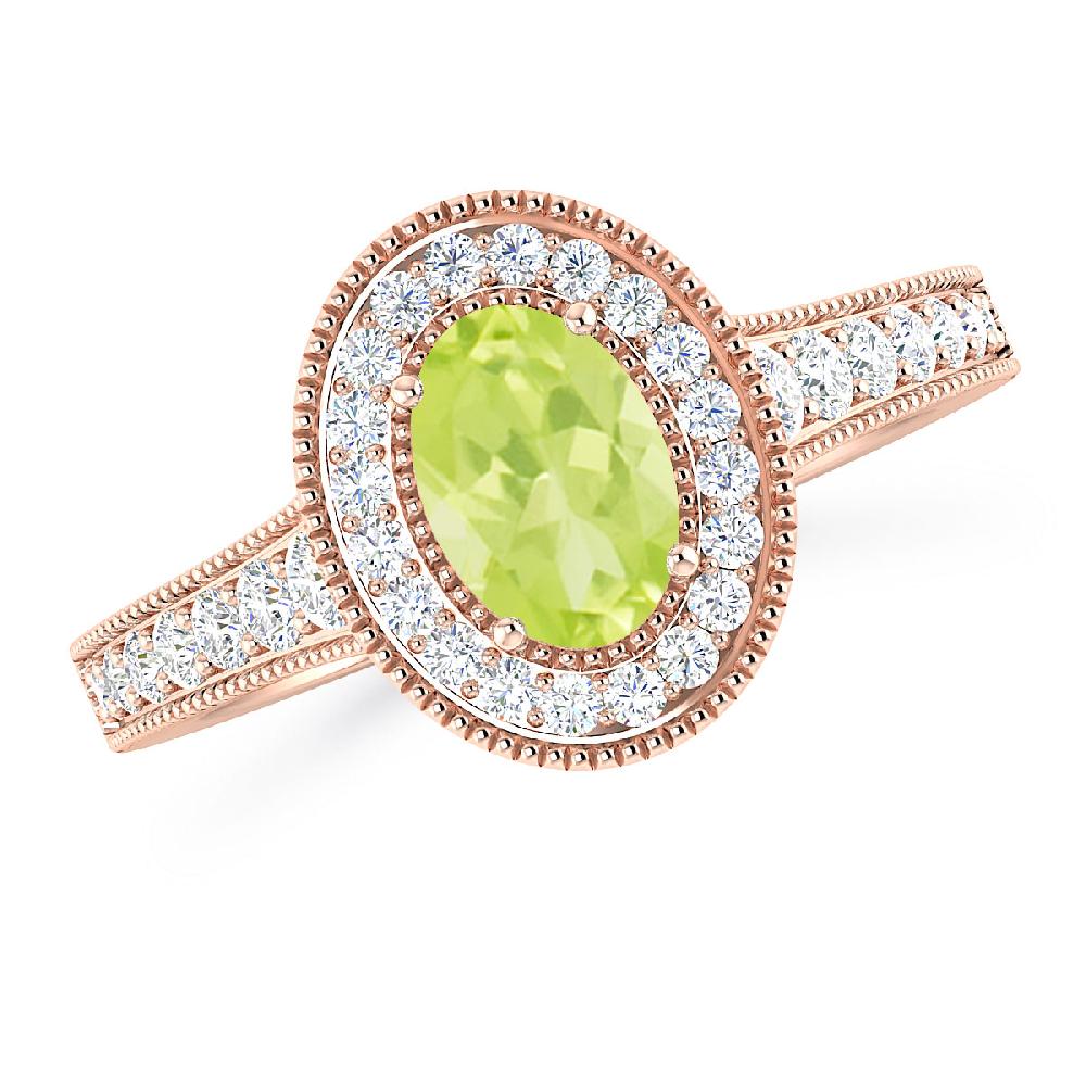 Rose Gold - Peridot