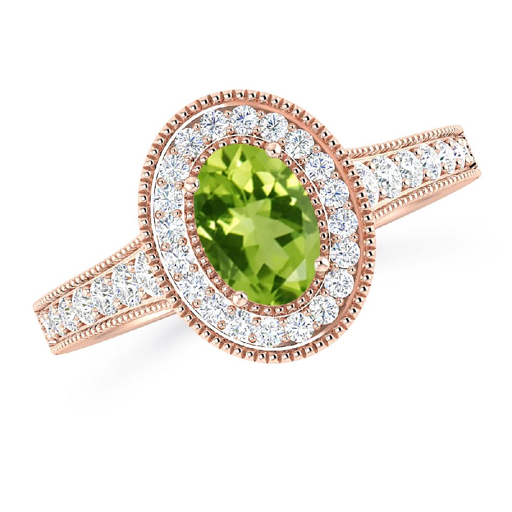 Rose Gold - Peridot